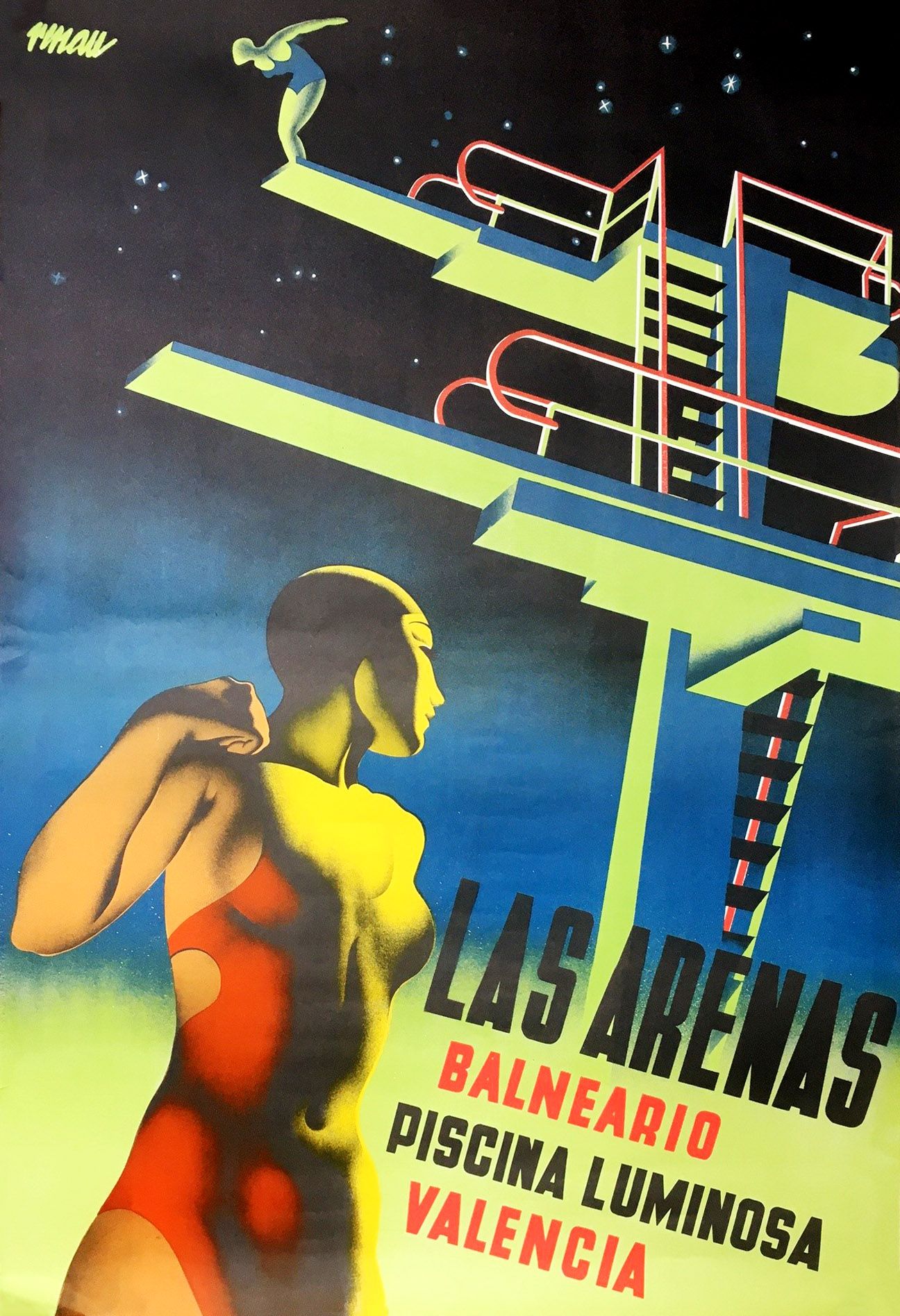 Original Poster: Arenas Balneario Piscina Luminosa (1975)